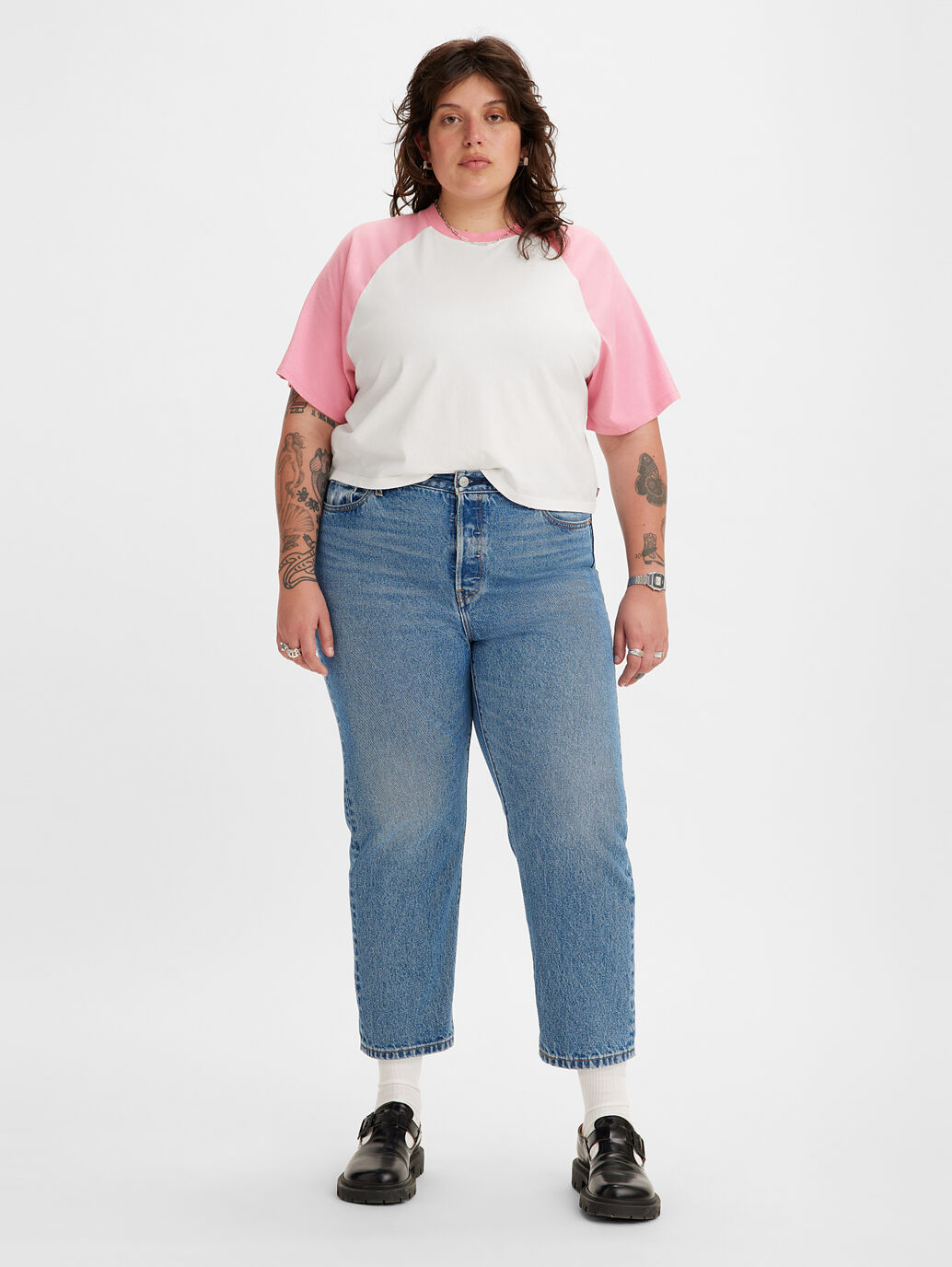 Levi's® Women's 501® Original Cropped Jeans (Plus Size)